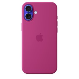 Husa Protectie Spate Apple MYYE3ZM/A pentru iPhone 16 Plus, Silicone Case cu MagSafe, Roz