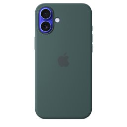 Husa Protectie Spate Apple MYYH3ZM/A pentru iPhone 16 Plus, Silicone Case cu MagSafe, Verde