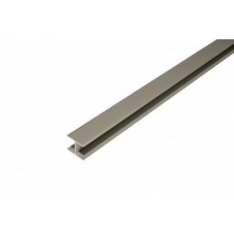 Profil H din aluminiu pentru PAL - 3 m (Culoare: Alb, Lungime: 3 m)