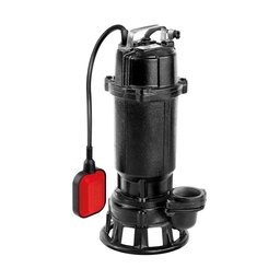Yato - YT-85350 - Pompa submersibila de drenaj, apa murdara, 750 W, 5 m, 266 l/min, carcasa fonta, flotor, tocator corpuri solide, monofazata
