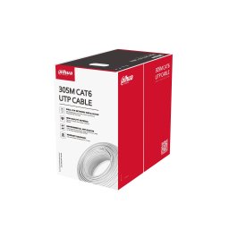 cablu de retea u/utp cat6 8 fire din cupru 0.53mm rola 305m dahua