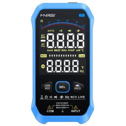 multimetru digital smart afisaj color tester de tensiune termometru ac/dc 1000 fnirsi s1
