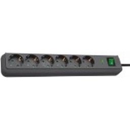 Prelungitor Brennenstuhl Eco-Line Black 6 AC outlet(s) 1.5 m