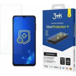 Folie protectie ecran 3mk SilverProtection+ antimicrobiana (Montaj umed) pentru Samsung Galaxy A13 4G
