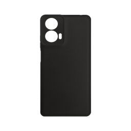 BestCase® Husa 0.8MM Slim Silicon, Compatibila Cu Motorola Moto G24 / Moto G24 Power, Rezistenta la uzura, Protectie Camera, Negru mat