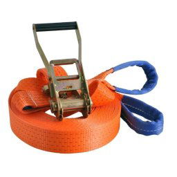 Slackline 15m x 5cm - portocaliu
