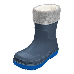 PLAYSHOES Cizme de cauciuc albastru marin / gri / gri deschis