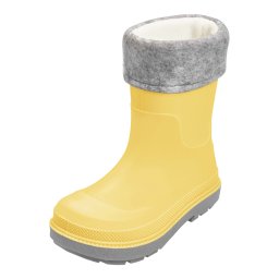 PLAYSHOES Cizme de cauciuc galben / gri