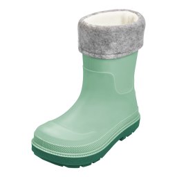 PLAYSHOES Cizme de cauciuc gri / gri deschis / verde mentă