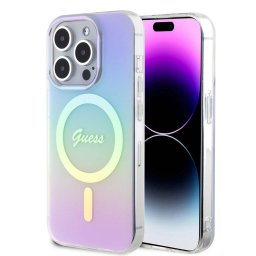 Husa Husa pentru iPhone 15 Pro Max - IML Iridescent MagSafe (GUHMP15XHITSU) - Purple