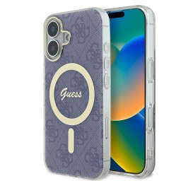 Husa Husa pentru iPhone 16 - IML 4G MagSafe (GUHMP16SH4STB) - Blue