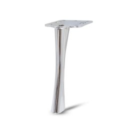 Picior pentru mobilier si canapele, model Bendis, H=150 190 mm, finisaj crom lucios (Inaltime: 190 mm)
