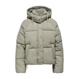ONLY Geacă Onlhope Short Puffer 15322013 17-0510 TCX silver sage