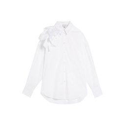 TED BAKER Cămaşă Allai Oversized Corsage Detail 277964 white