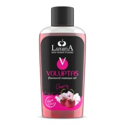 Luxuria Voluptas Gel de Masaj cu Aroma de Cirese 100 ml Efect de Caldura Aroma Naturala