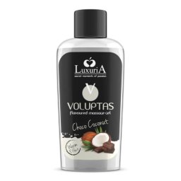 Luxuria Voluptas Gel de Masaj cu Aroma de Ciocolata cu Cocos 100 ml Efect de Caldura Aroma Naturala