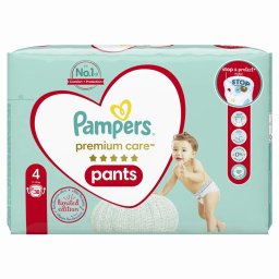 Pampers Scutec Premium Care Pants Nr.4 Maxi 9-15Kg 38Buc