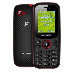 Telefon mobil Allview L802, Ecran TFT 1.77", 2G, Dual SIM, Negru/Rosu