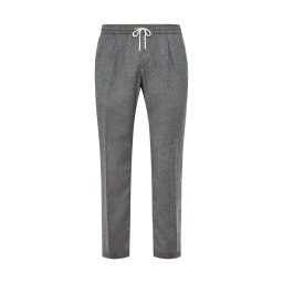 Boggi Milano Pantaloni cu dungă gri închis