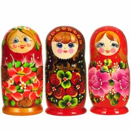 Matrioșka rusească, 5 buc., 11 cm, Original M2