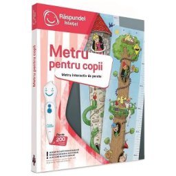 Metru pentru copii. Carte interactiva: Raspundel Istetel