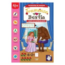 Frumoasa si bestia. Carte cu autocolante