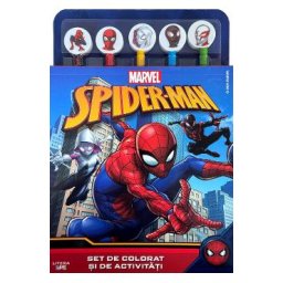 Spider-Man. Set de colorat si de activitati