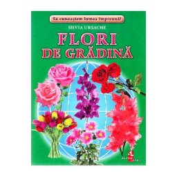 Flori de gradina - Cartonase - Silvia Ursache