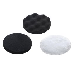 Set bureti polish auto New Power, 125 mm, 3 buc