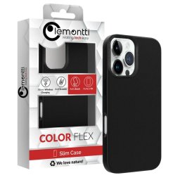 Husa Lemontti Multiple Color Wheat MagSafe - Husă telefon - compatibil cu Apple iPhone 16 Pro Max - MagSafe - culoare Negru