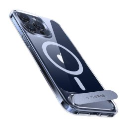 Husa Torras UPRO Pstand - Husă telefon - compatibil cu Apple iPhone 15 Pro Max - Kickstand / Suport - culoare Transparent