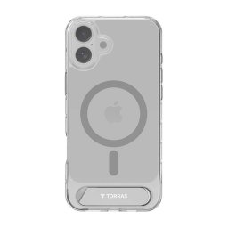 Husa Torras phone case Pstand for iPhone 16 Plus (transparent)