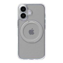 Husa Torras Ostand Pro Case for iPhone 16 (Transparent)