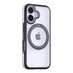 Husa Case Torras Ostand R Fusion dla iPhone 16 Plus (Czarne)