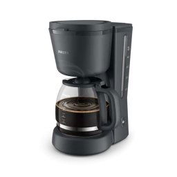 Cafetiera HD7430, 1000W, 1.2 l, Sistem anti-picurare, Negru
