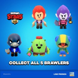 BRAWL STARS S1 ACTION FIGURES 11cm