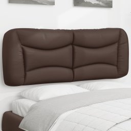 Perna pentru tablie pat, maro, 140 cm, piele artificiala GartenMobel Dekor
