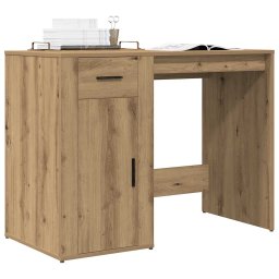 Birou, stejar artizanal, 100x49x75 cm, lemn prelucrat GartenMobel Dekor
