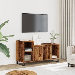 Comoda TV, lemn vechi, 100x35x55 cm, lemn prelucrat GartenMobel Dekor