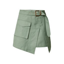 Hoermanseder Fustă verde pastel
