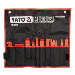 Kit pentru demontare ornamente si tapiterie auto YT-0844, 11 piese