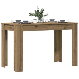 Masa de bucatarie, Stejar artizanal 120x60x76 cm lemn prelucrat GartenMobel Dekor