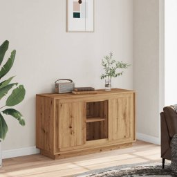 Servanta, stejar artizanal, 102x35x60 cm, lemn prelucrat GartenMobel Dekor