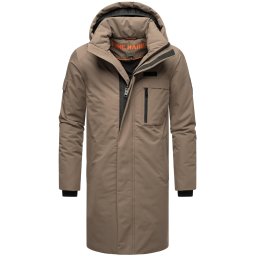STONE HARBOUR Palton de iarnă 'Xandroo XX' brocart / negru