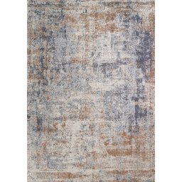 Covor Premium Model DYWAN RUSTIC BEIGE, Gri, Bej, Maro, Marime 160 x 230 cm, Tesatura Plata, Poliester, Bumbac, Antiderapant, Antialergic, Living, Dormitor, Sufragerie, Birou