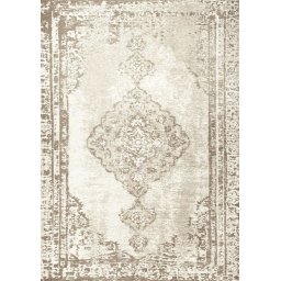 Covor Premium Model DYWAN ALTAY CREAM, Crem, Bej, Marime 160 x 230 cm, Tesatura Plata, Poliester, Bumbac, Antiderapant, Antialergic, Living, Dormitor, Sufragerie, Birou