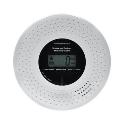 Detector de fum și monoxid de carbon cu afișaj LCD Solight 1D39A 2xAA