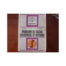Probleme de calcul diferential si integral