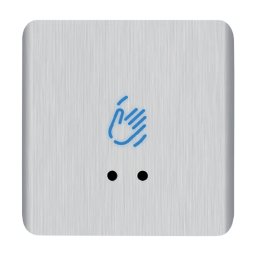 Buton de iesire Touchless ajustabil, aluminiu, argintiu, montaj aparent, IP66 CSB-20C30S-AL1