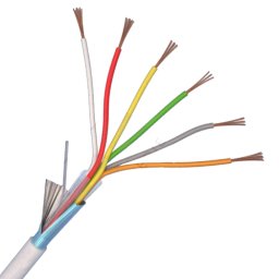 Cablu de alarma 6 fire ecranate cupru integral 100m - eRaya AL10622-100